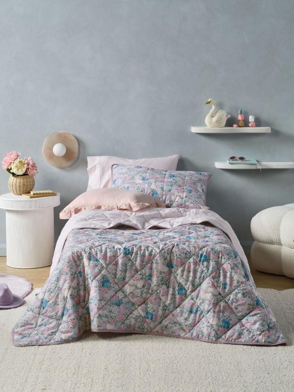 Linen House Kids Lottie Coverlet Set, 9317146550230