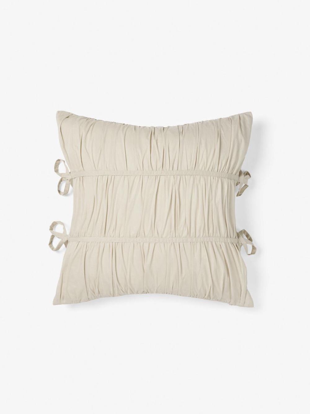 Linen House Layla Natural Cushion - 48x48cm, 9317146553590