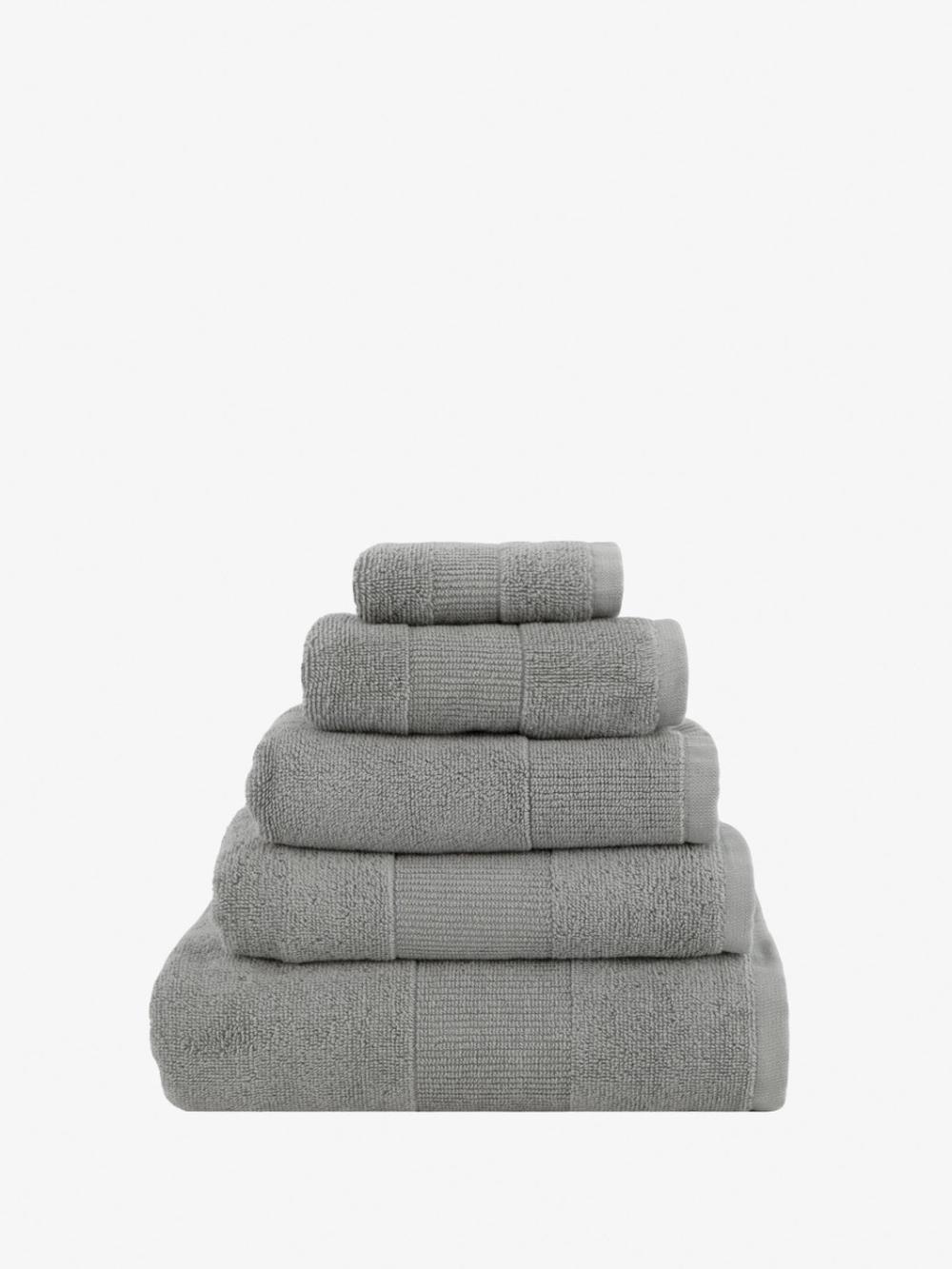 Linen House Verana Bath Mat (Charcoal) - 50 x 80cm, 9317146555488