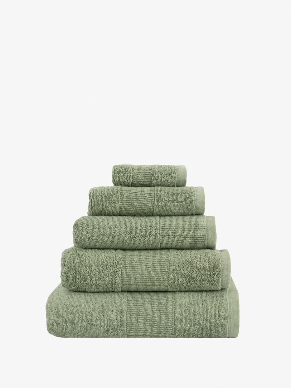 Linen House Verana Bath Mat (Light Olive) - 50 x 80cm, 9317146555525