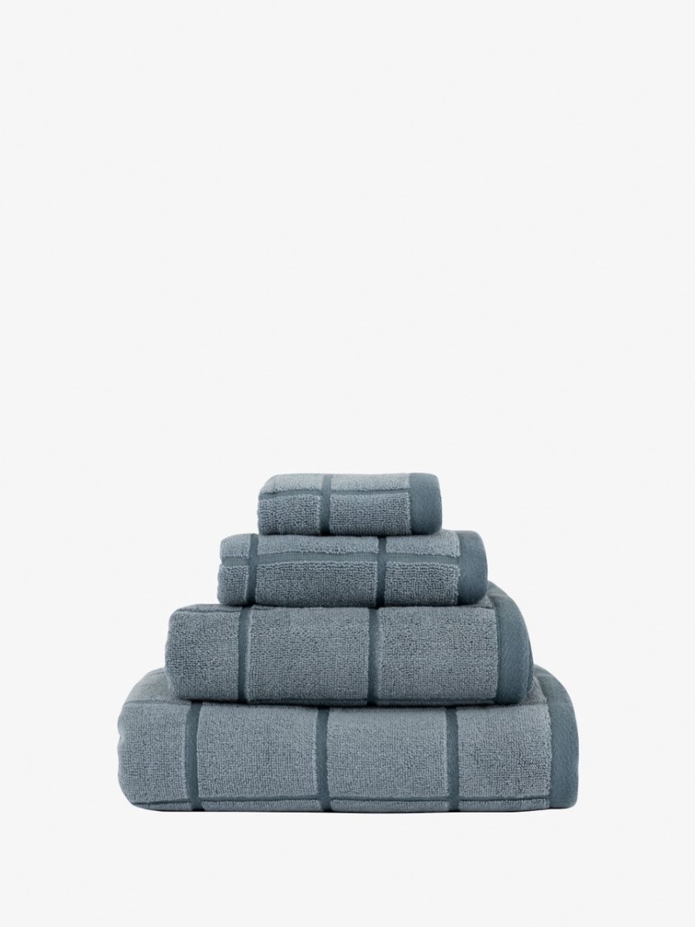 Linen House Geneva Face Towel (Bluesteel) - 68 x 137cm by Linen House - ISBN: 9317146555532