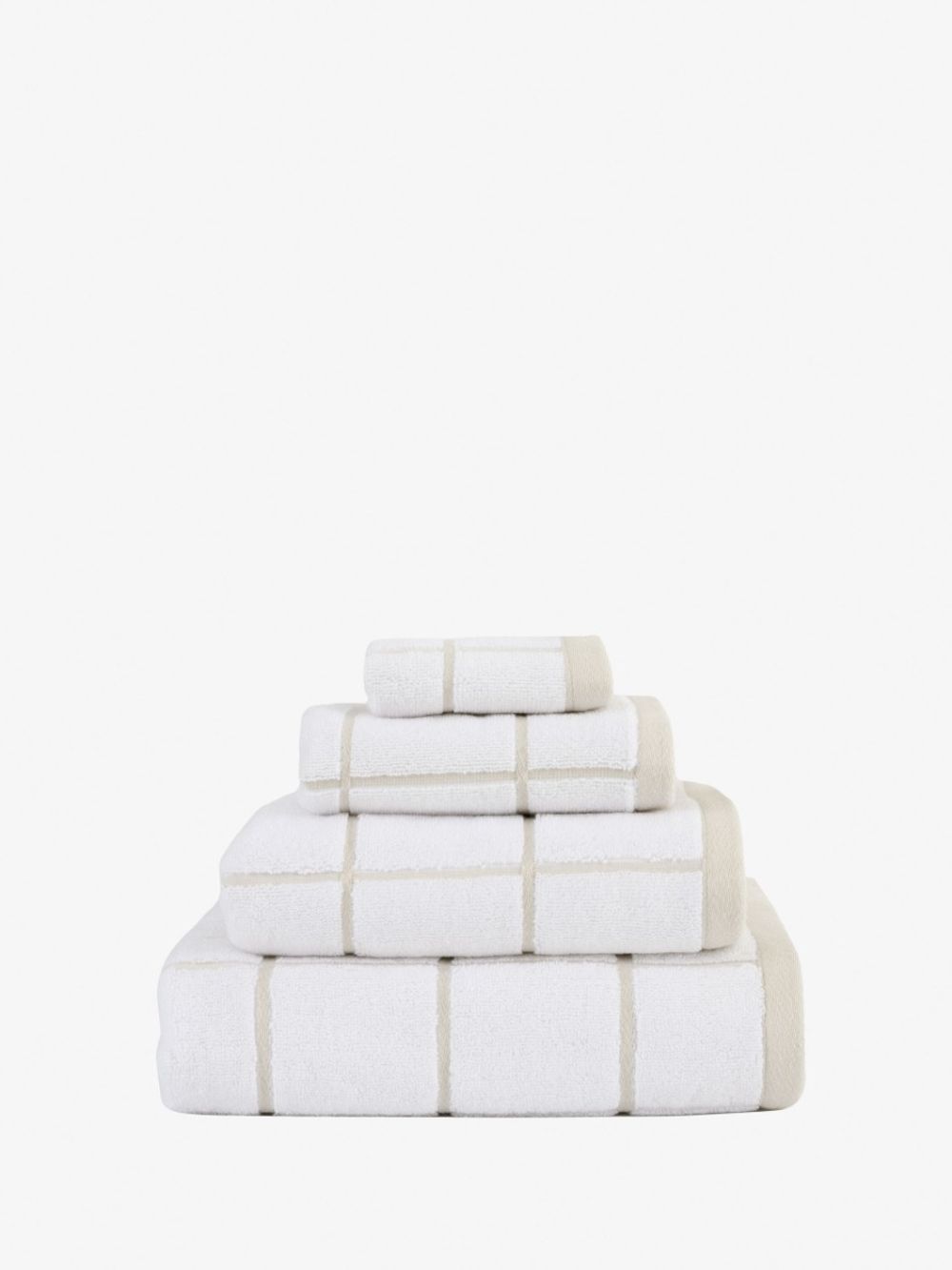Linen House Geneva Face Towel (Coconut) - 68 x 137cm by Linen House - ISBN: 9317146555556