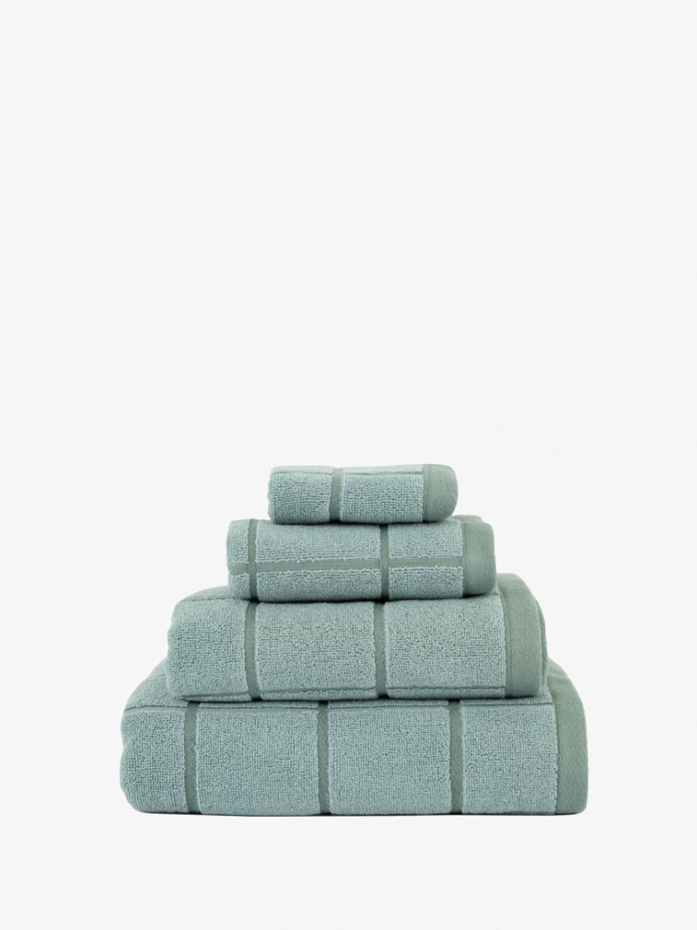 Linen House Geneva Bath Towel (Ocean) - 45 x 65cm by Linen House - ISBN: 9317146555693