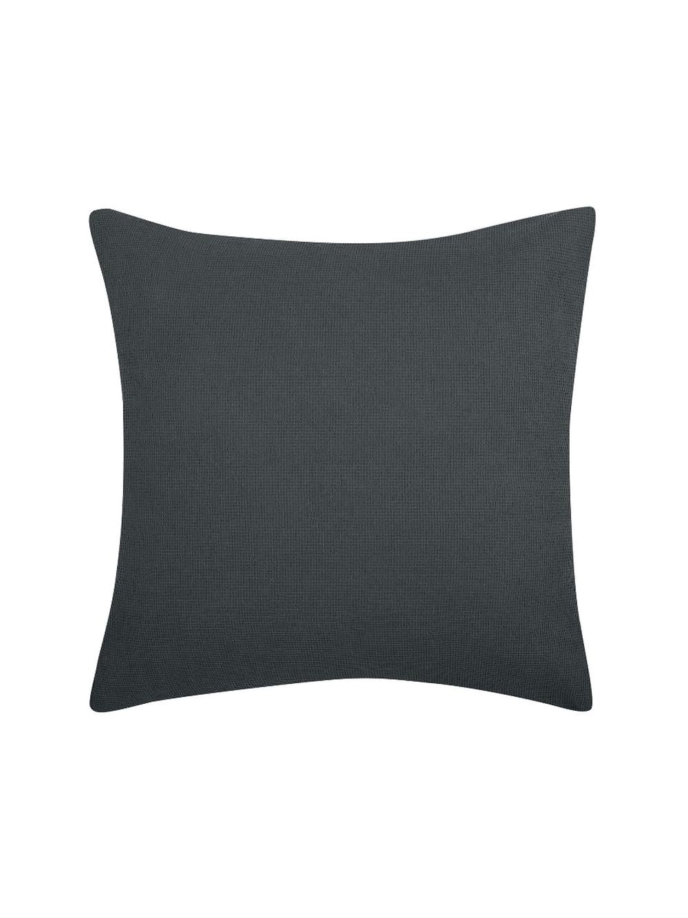 Linen House Micro Waffle Pillowcase (Charcoal) - European by Linen House - ISBN: 9317146556836