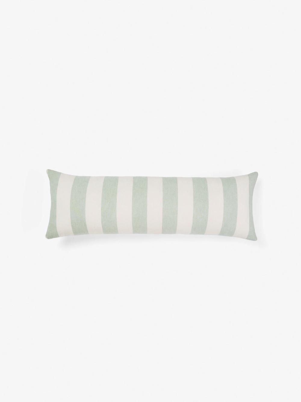 Linen House Vintage Stripe Cushion (Jade) - 30cmx90cm, 9317146557604