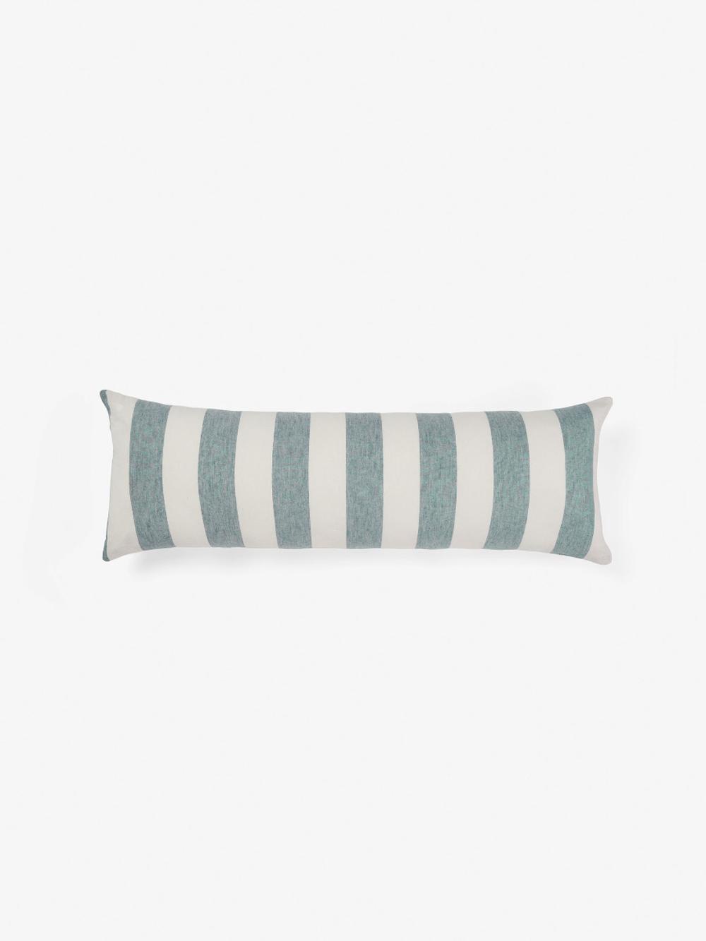 Linen House Vintage Stripe Cushion (Denim) - 30cmx90cm, 9317146557635