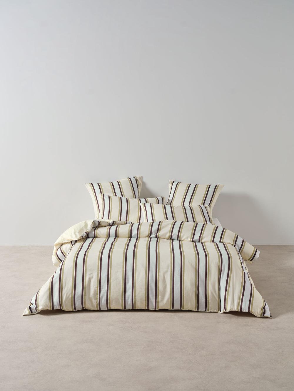 Linen House Cottesloe Quilt Cover Set (Sky) - Queen, 9317146559349