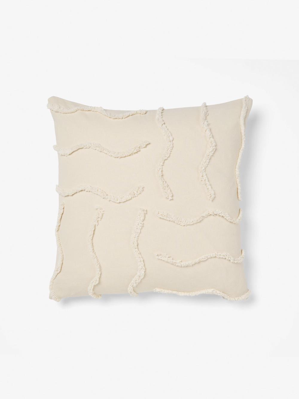 Linen House Metung Cushion (Latte) - 48 x 48cm, 9317146560291