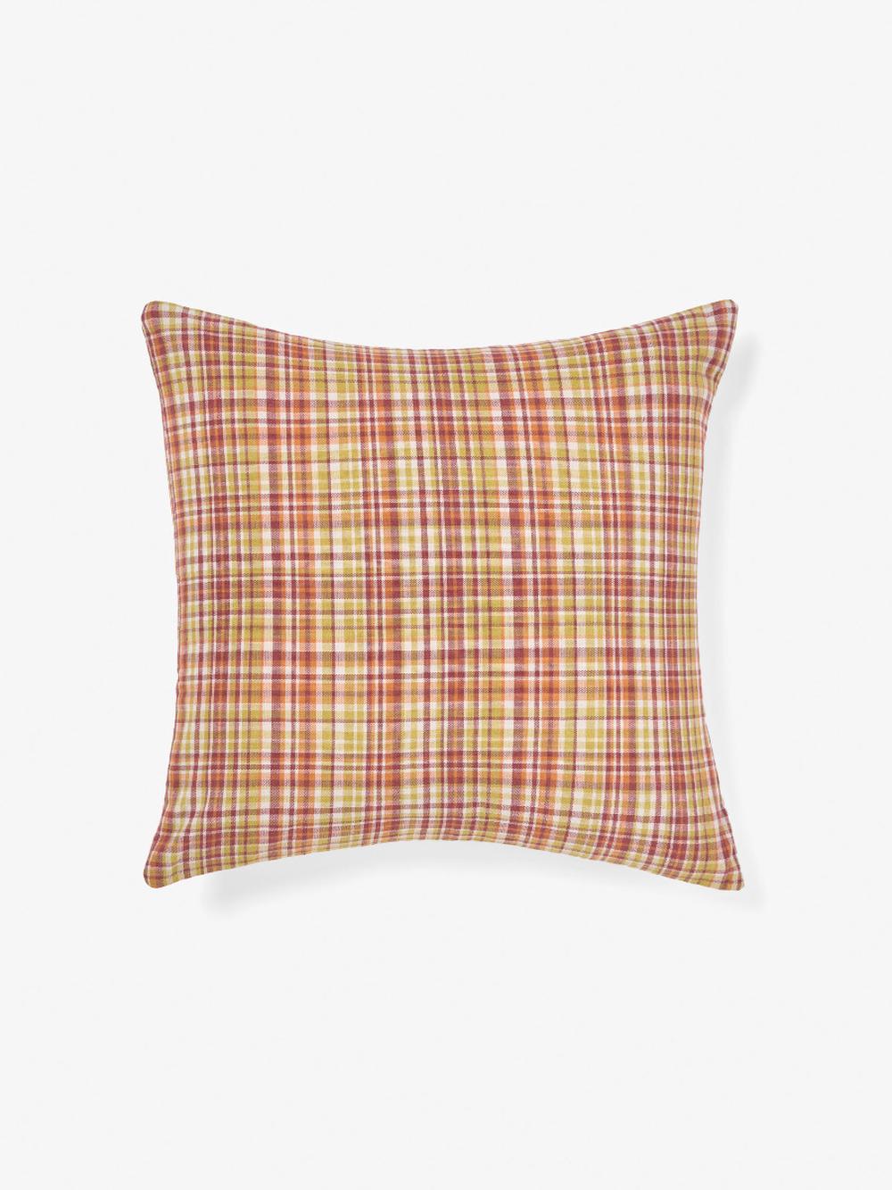 Linen House Sunnymead Cushion (Mustard) - 48cmx48cm, 9317146561083