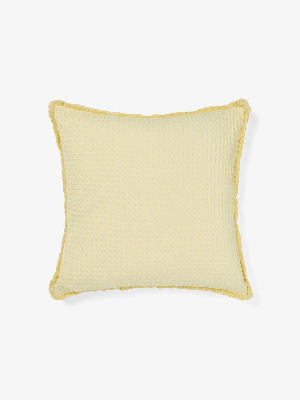 Linen House Saltwater Cushion (Butter) - 45 x 45cm, 9317146561410
