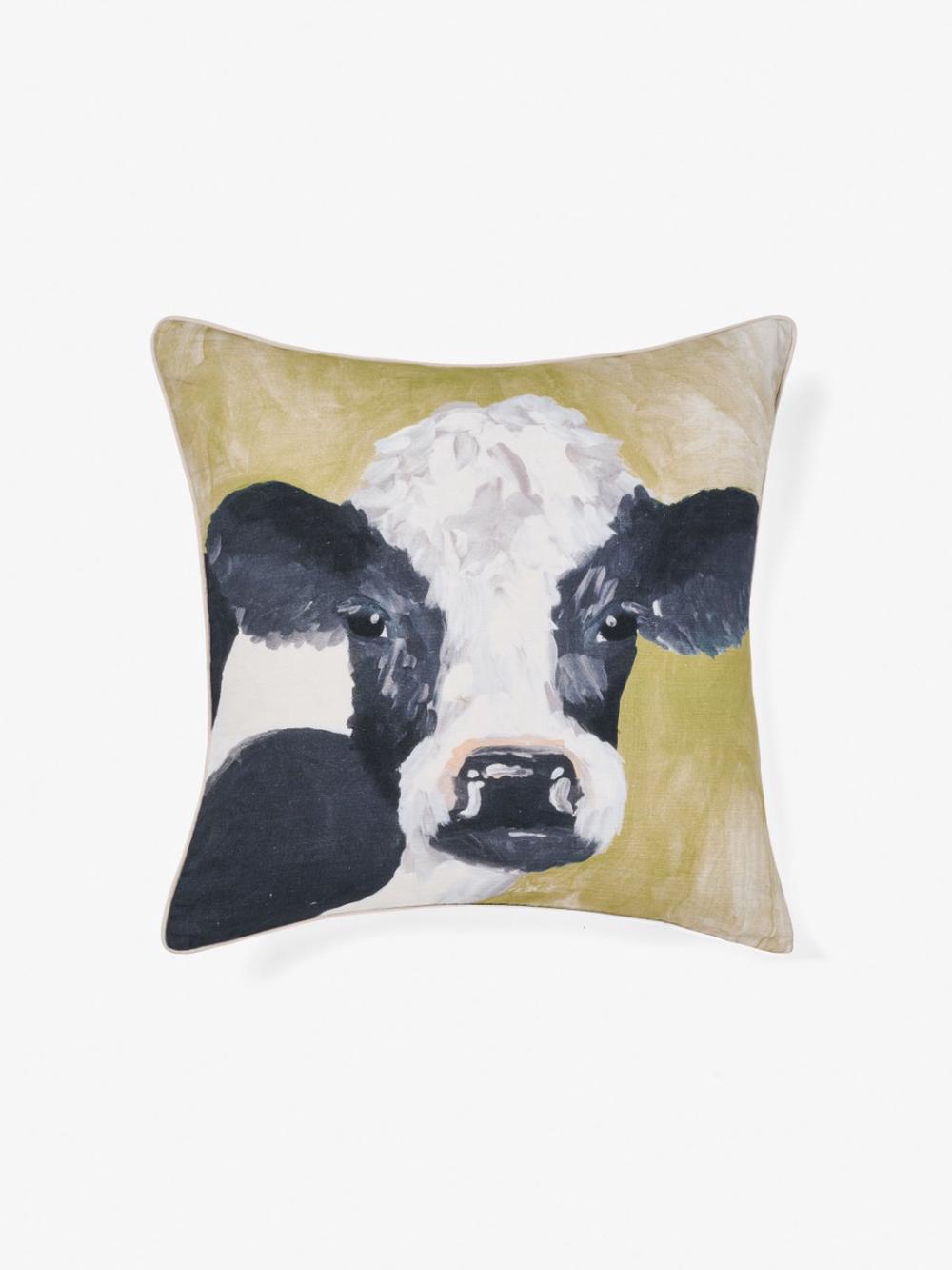 Linen House Milawa Cow Cushion - 48 x 48cm, 9317146561458