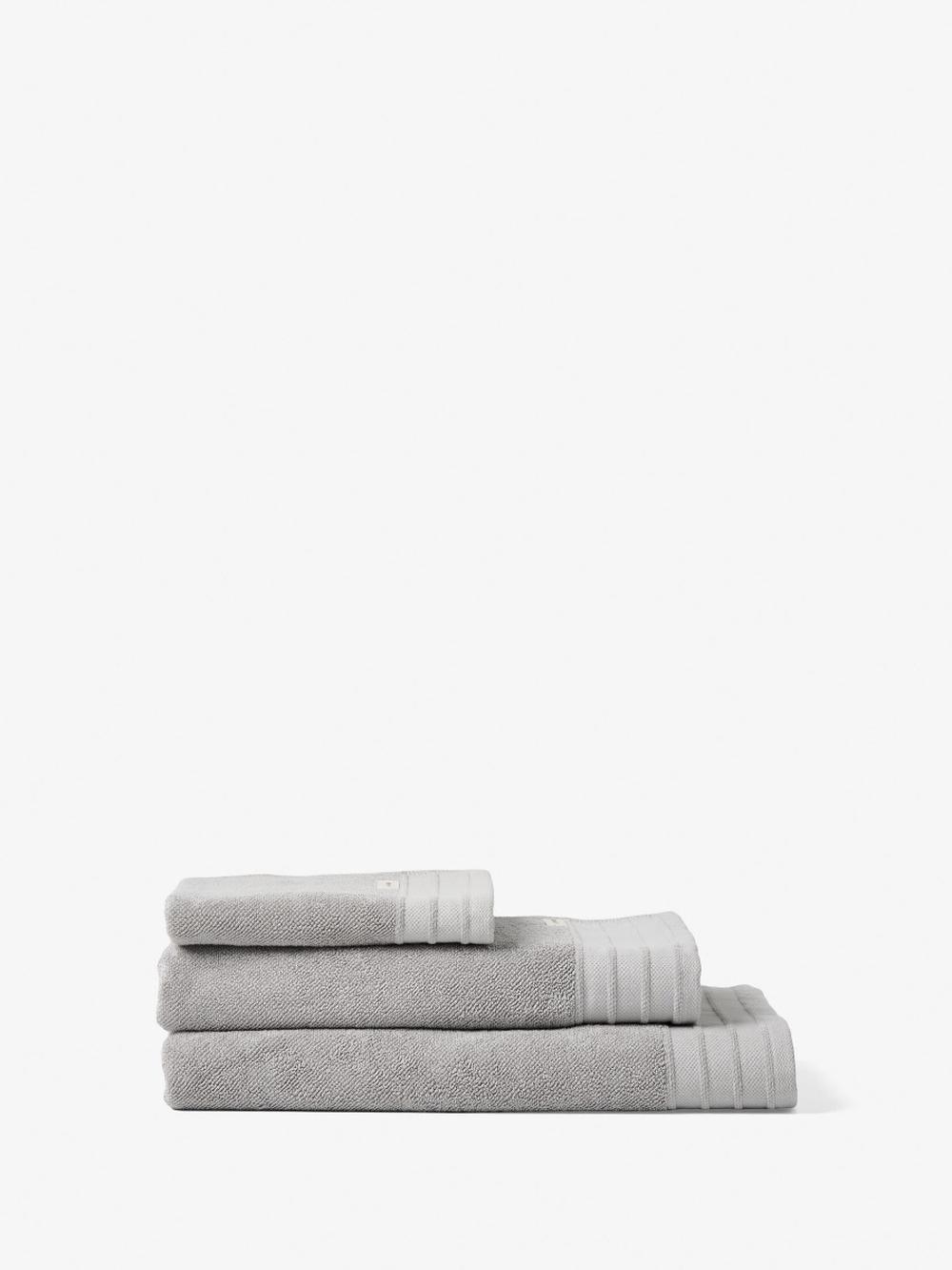 Linen House 600GSM Marley Bath Sheet (Grey) - 90 x 165cm, 9317146563377