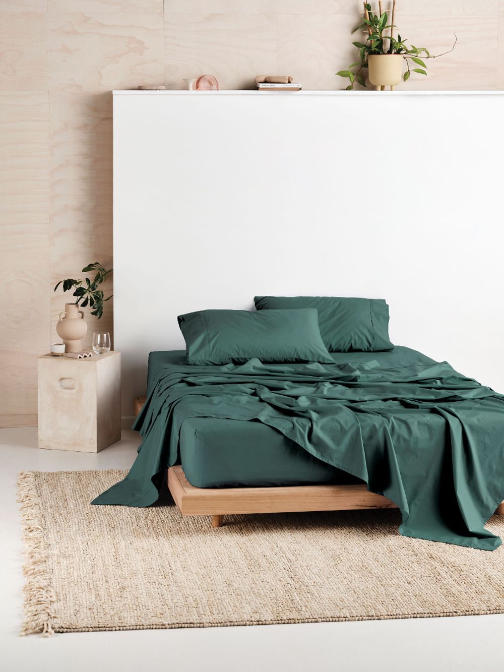 Linen House Vienna Sheet Set (Pine) - Queen by Linen House - ISBN: 9317146564565
