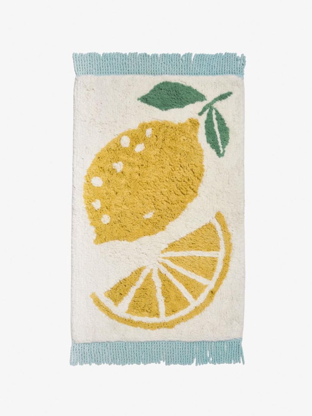 Linen House Lemon Bath Mat, 9317146565296