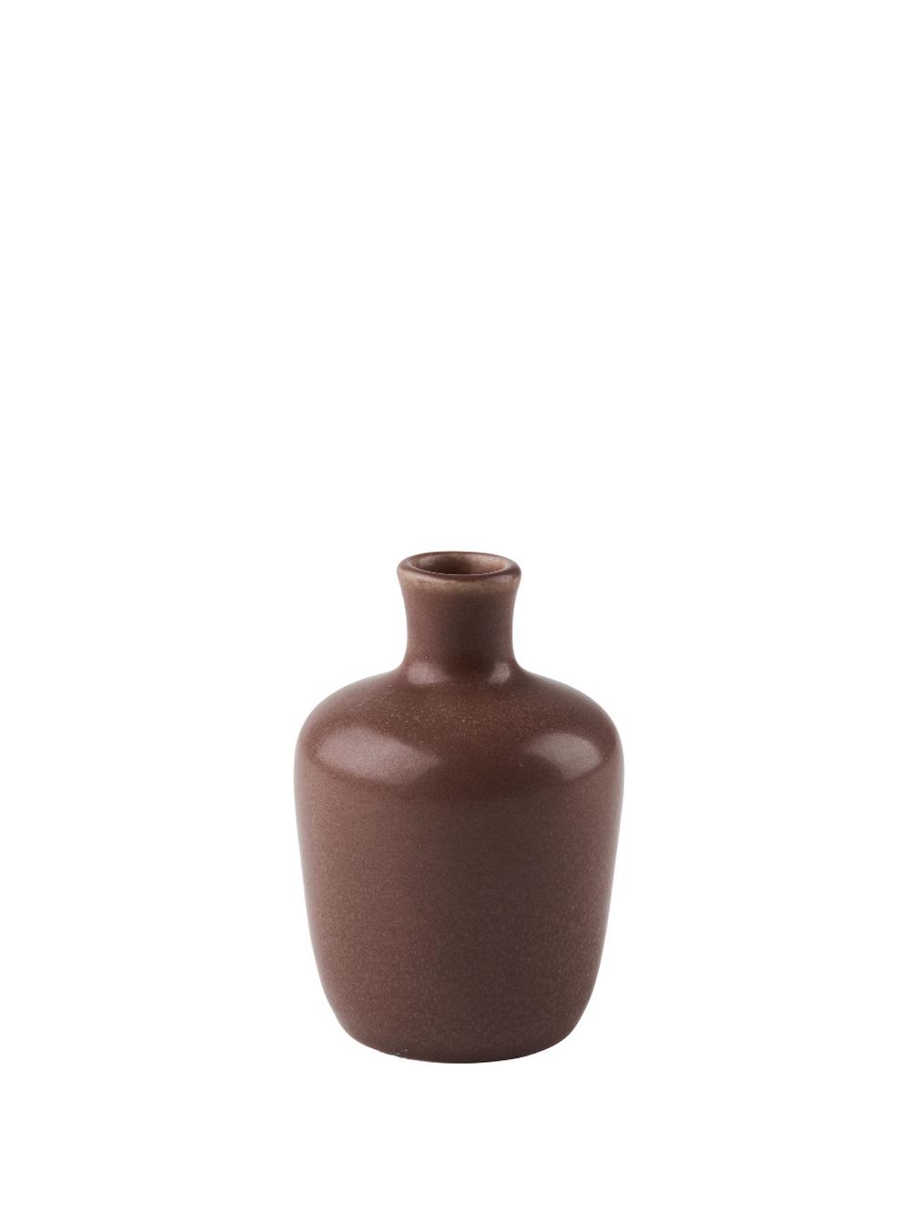 Linen House Serra Vase (Rust) - 10cm, 9317146565821