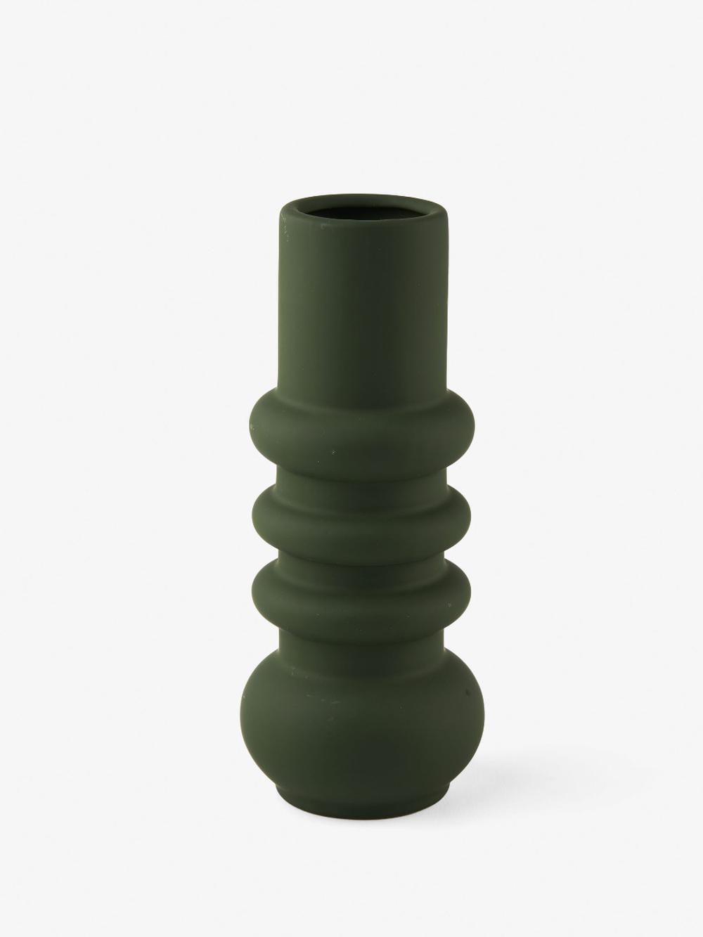 Linen House Orbit Vase (Forest) - 25cm, 9317146565845
