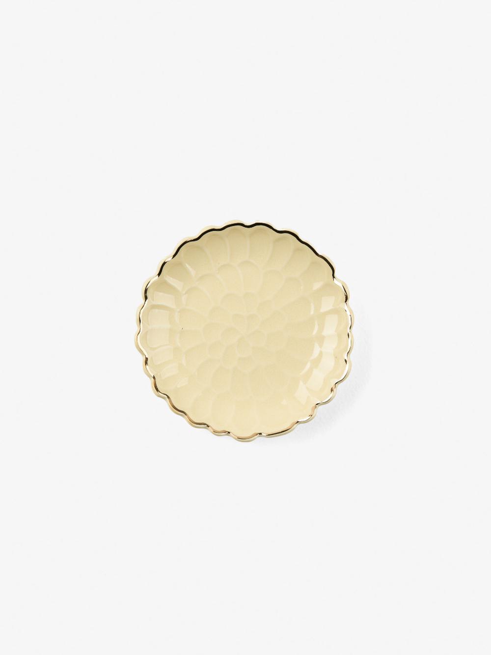 Linen House Trinket Plate (Lemon) - 9cm, 9317146565876