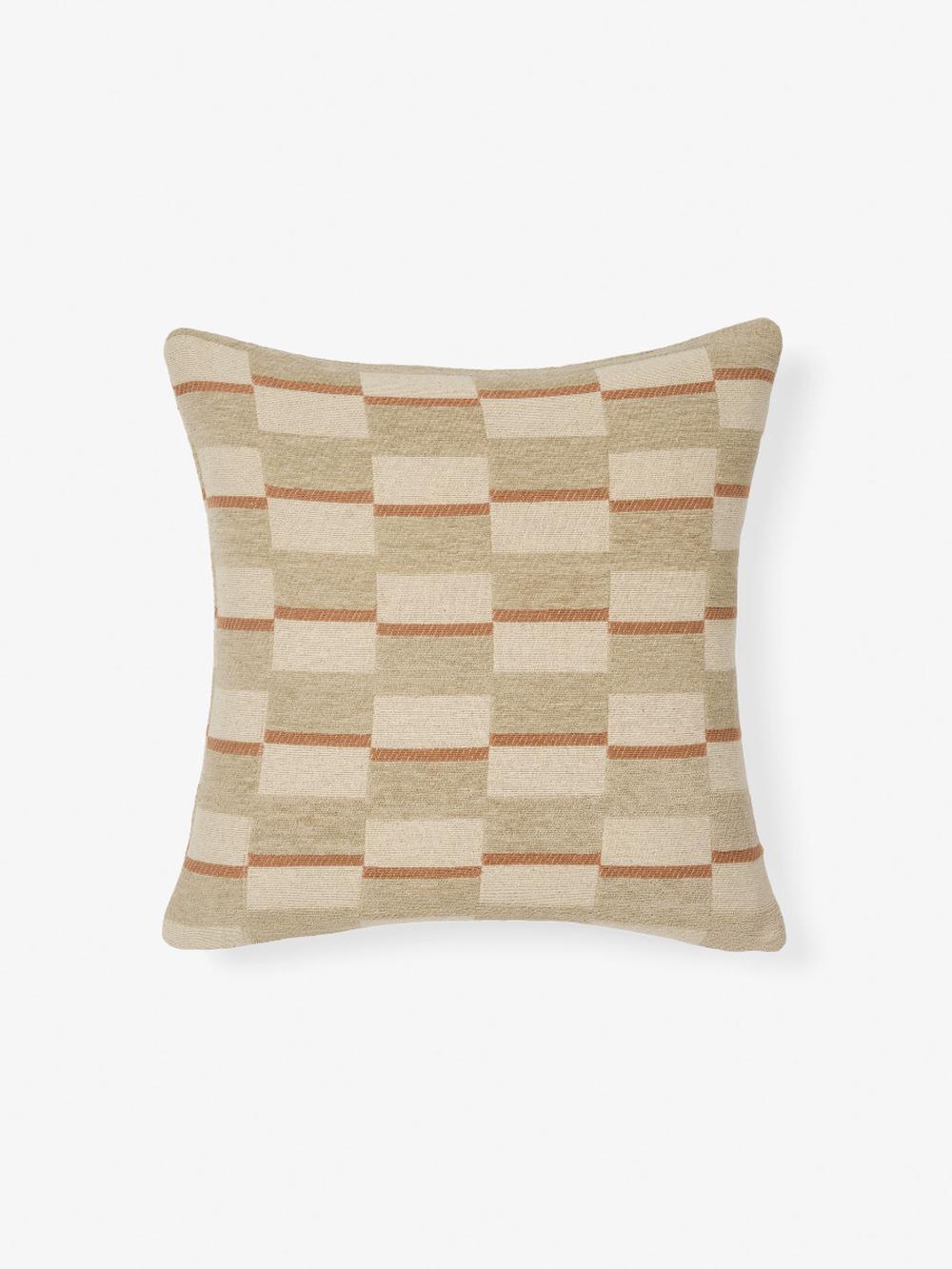 Linen House Longley Cushion (Taupe) - 48x48cm, 9317146567603