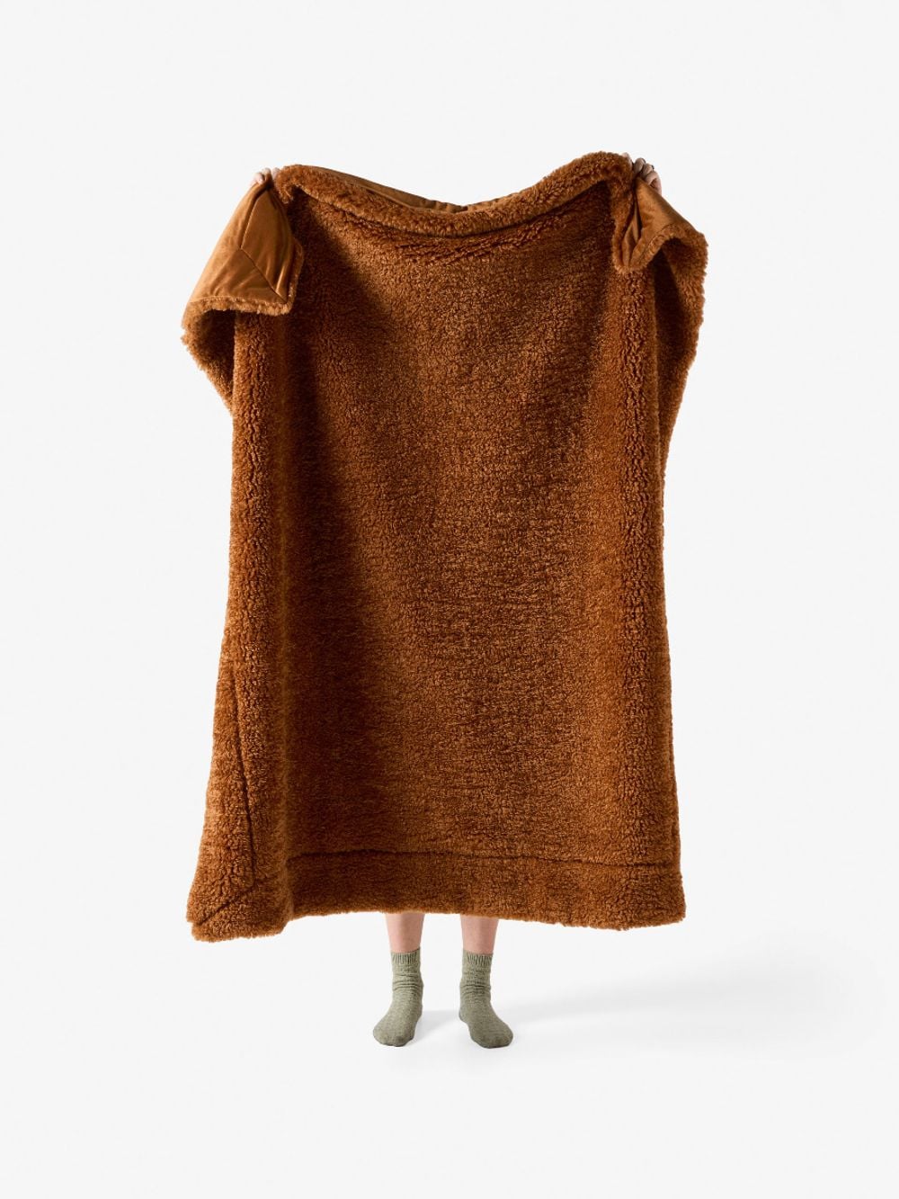 Linen House Shetland Throw (Cinnamon) - 130x170cm by Linen House - ISBN: 9317146567771