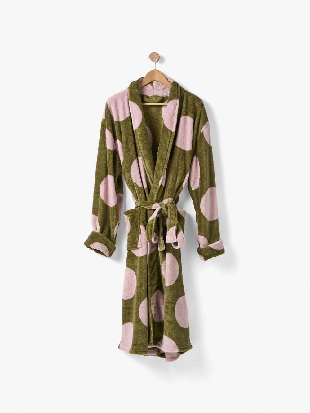 Linen House Pluto Robe (Olive) - XL, 9317146570009