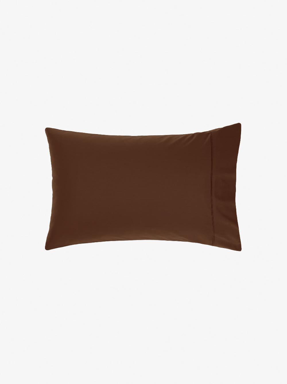 Linen House Nara Pillowcase (Chocolate) - 48x73cm by Linen House - ISBN: 9317146570252