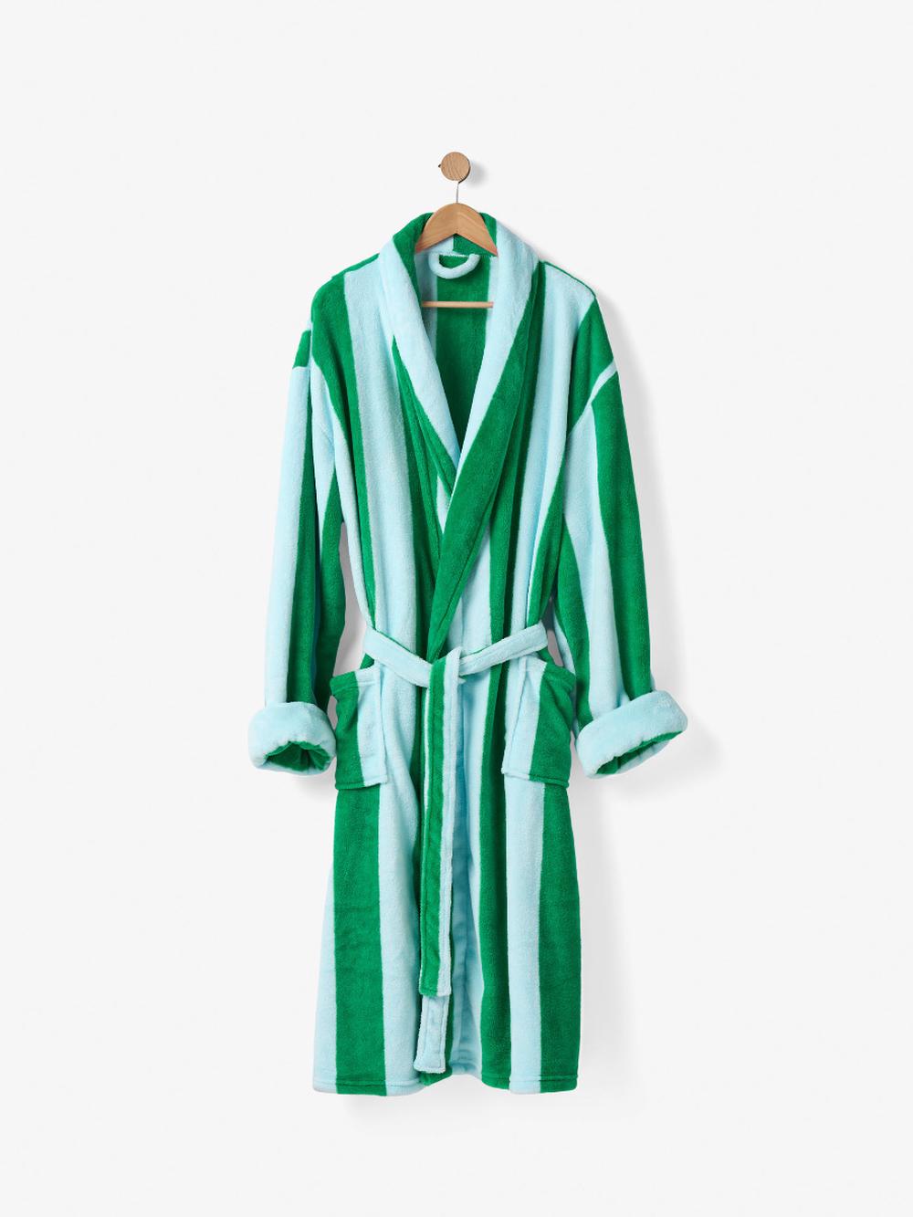 Linen House Plush Ocean City Robe (Spearmint) - XL, 9317146570306