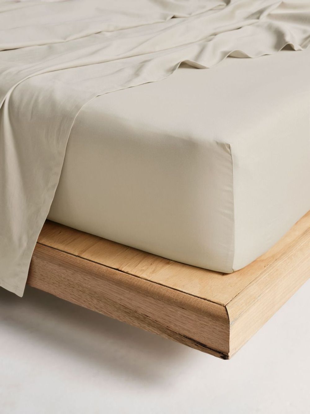 Linen House Augusta Fitted Sheet (Natural) - Queen by Linen House - ISBN: 9317146573529