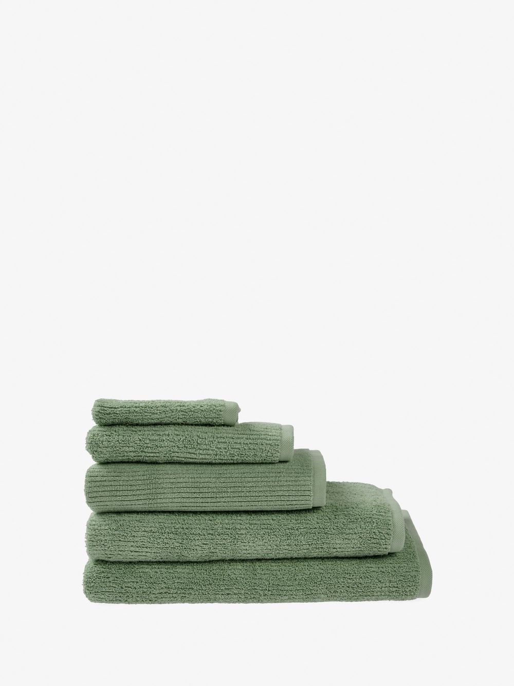 Linen House Reed Face Washer (Evergeen) - 33x33cm by Linen House - ISBN: 9317146574540