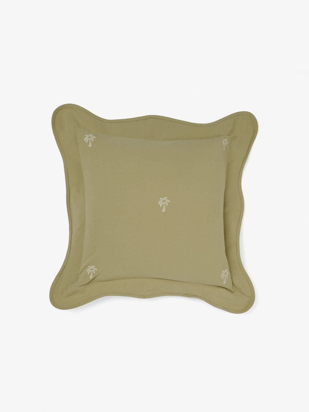 Linen House Palmier Cushion (Khaki) - 48x48cm by Linen House - ISBN: 9317146576315