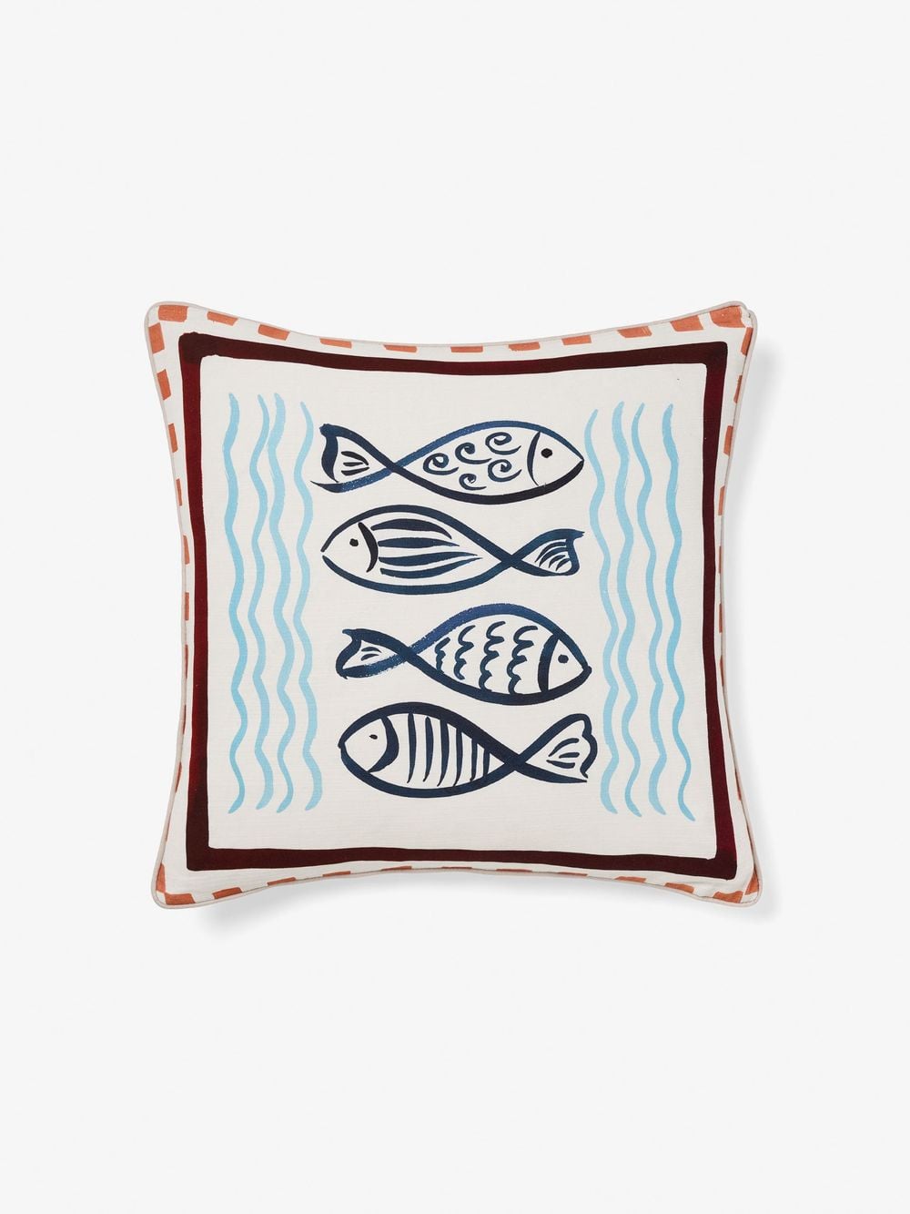 Linen House Oceana Cushion (Fish) - 48x48cm by Linen House - ISBN: 9317146576940