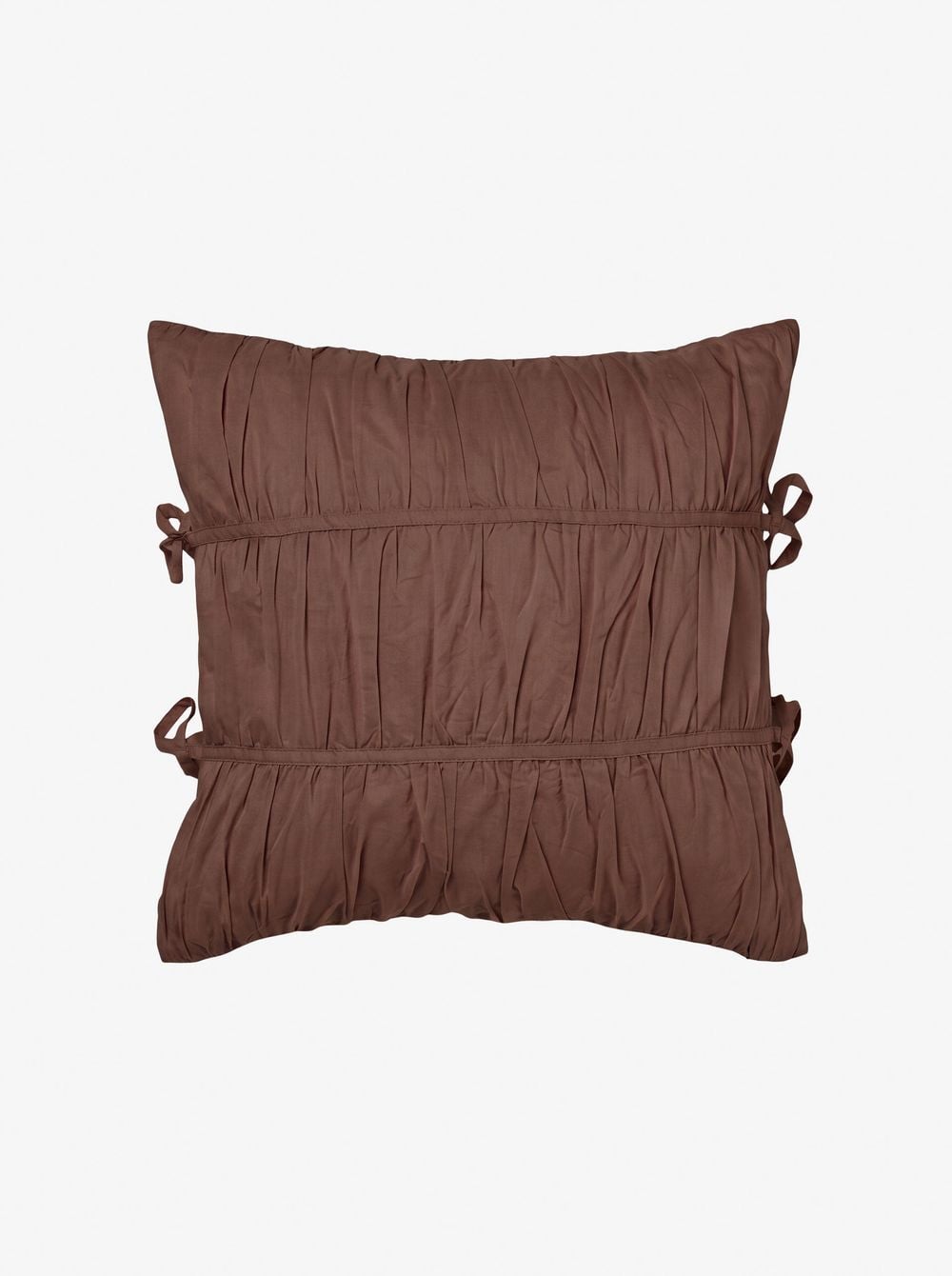 Linen House Layla Chocolate Cushion - 48x48cm by Linen House - ISBN: 9317146577428
