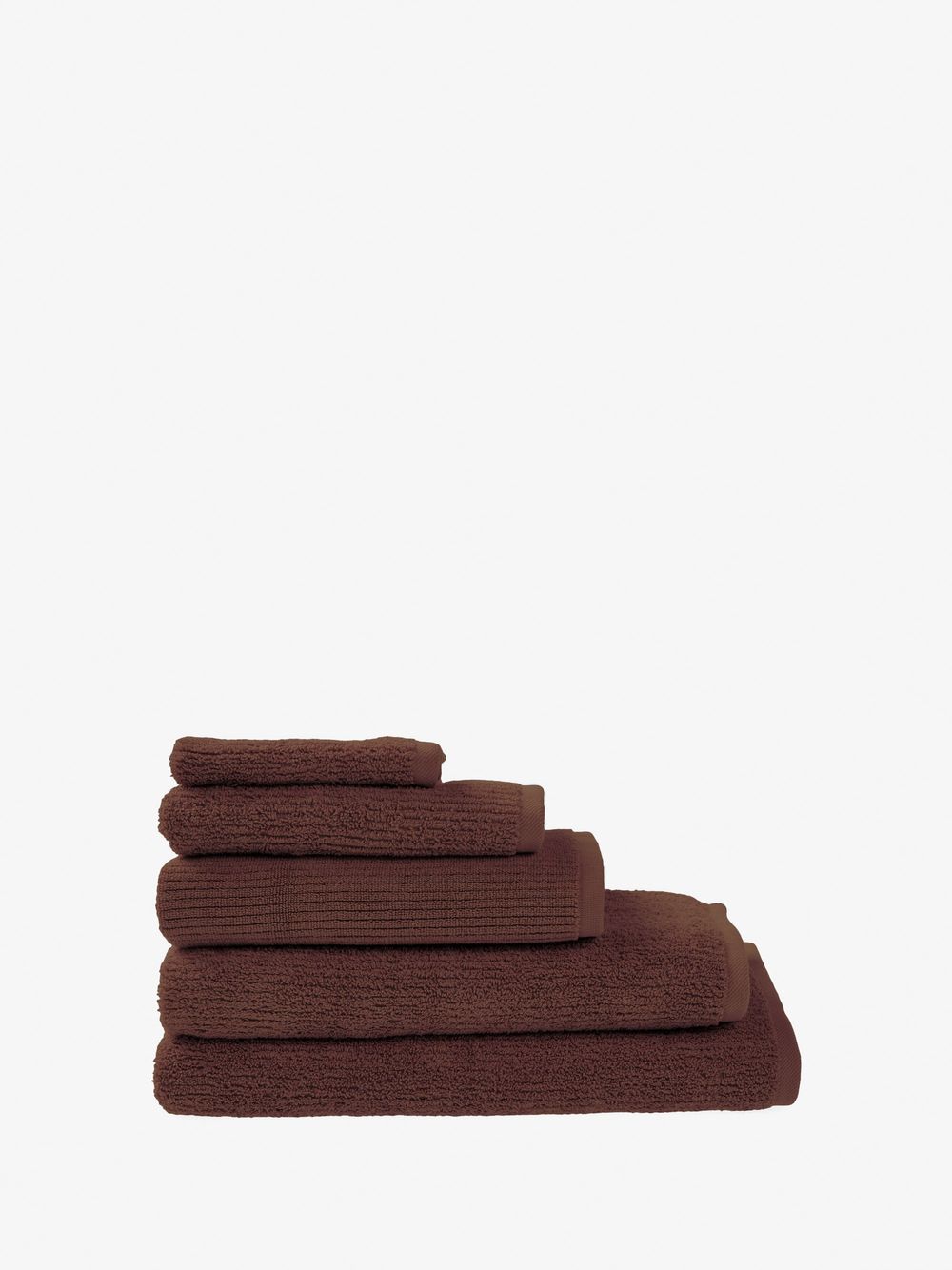 Linen House Reed Face Washer (Chocolate) - 33x33cm by Linen House - ISBN: 9317146580473