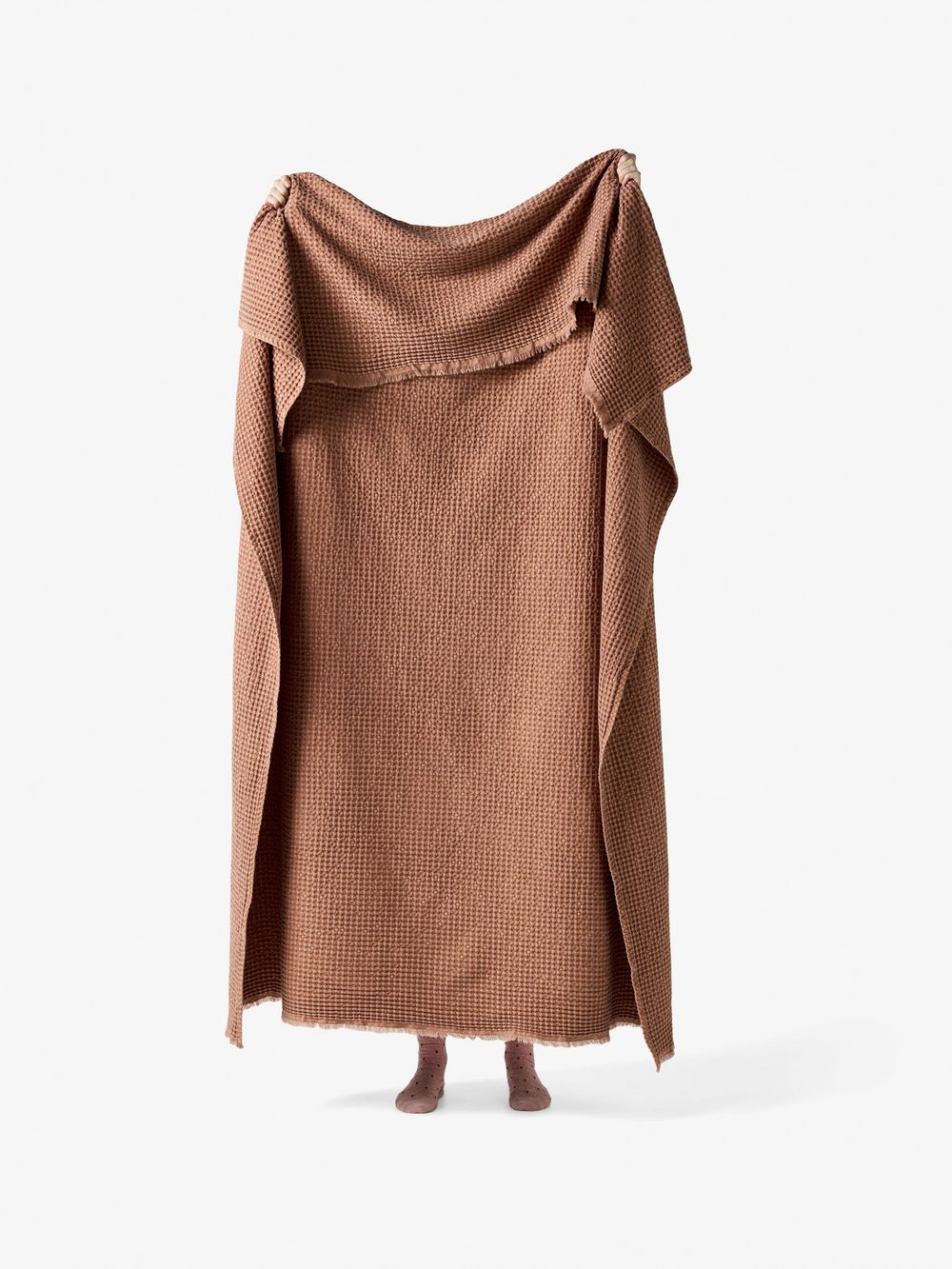 Linen House Saltwater Throw (Coffee) - 150x200cm by Linen House - ISBN: 9317146581210