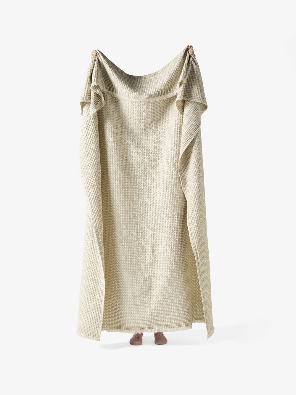 Linen House Saltwater Throw (Sand) - 150x200cm by Linen House - ISBN: 9317146581234