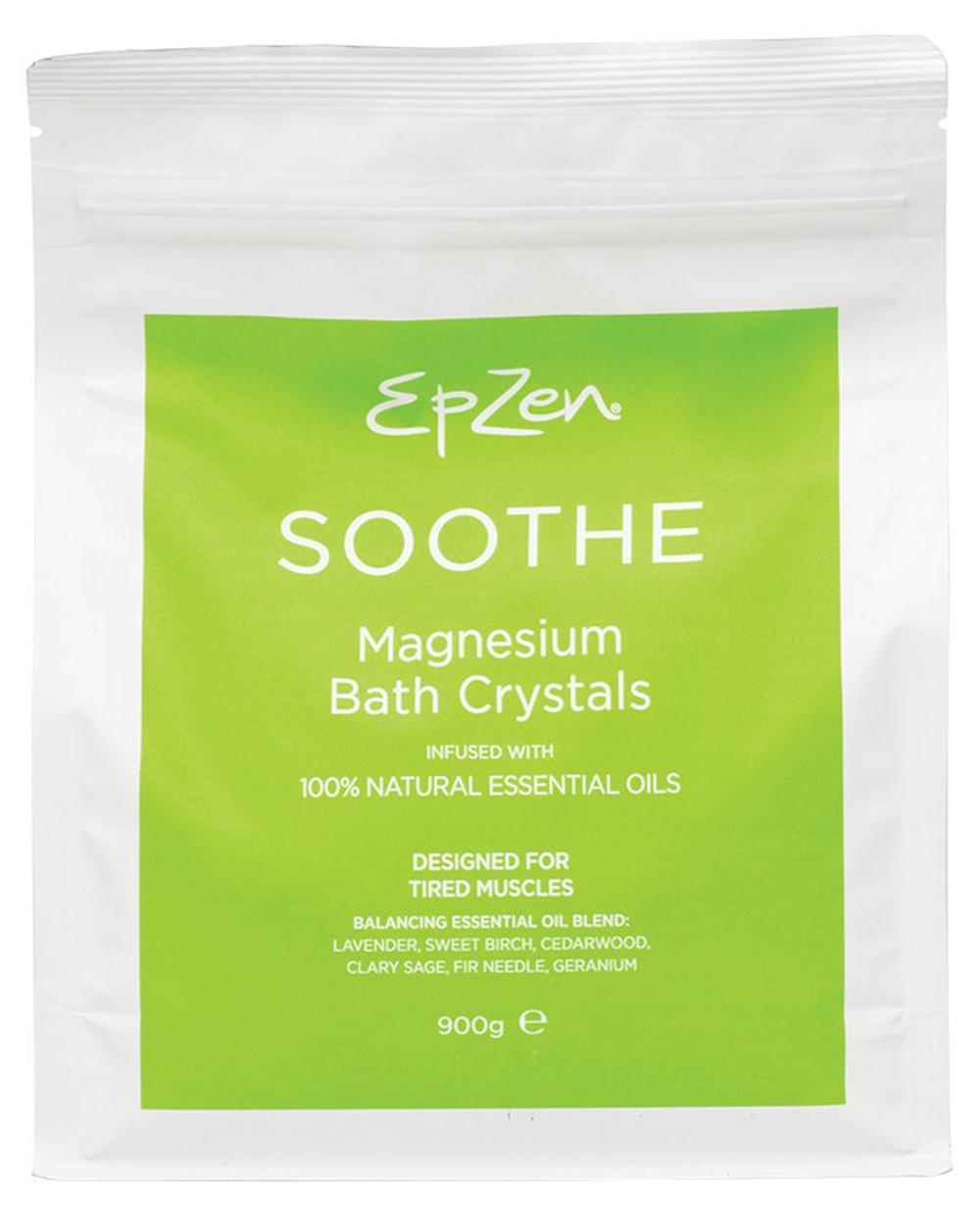 Magnesium Bath Crystals (Soothe) - 900g, 9317222000208