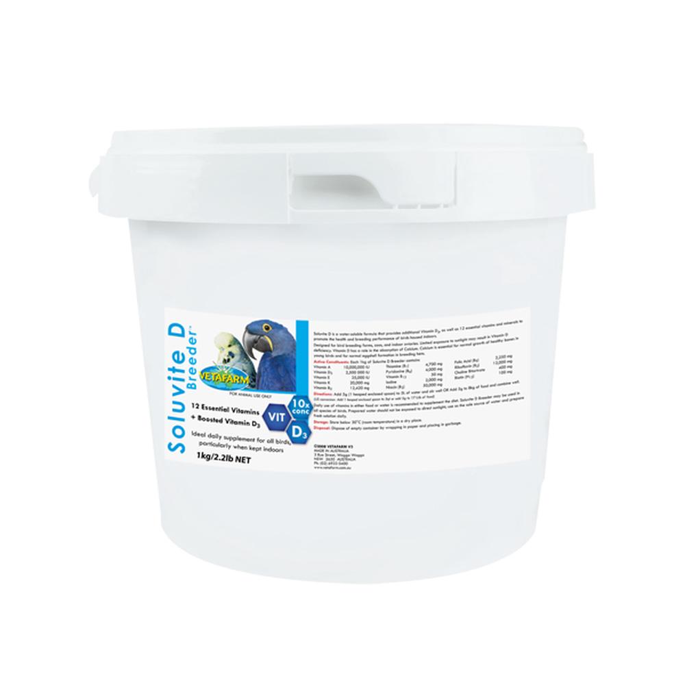 Soluvite D Breeder - 1kg, 9317657000422