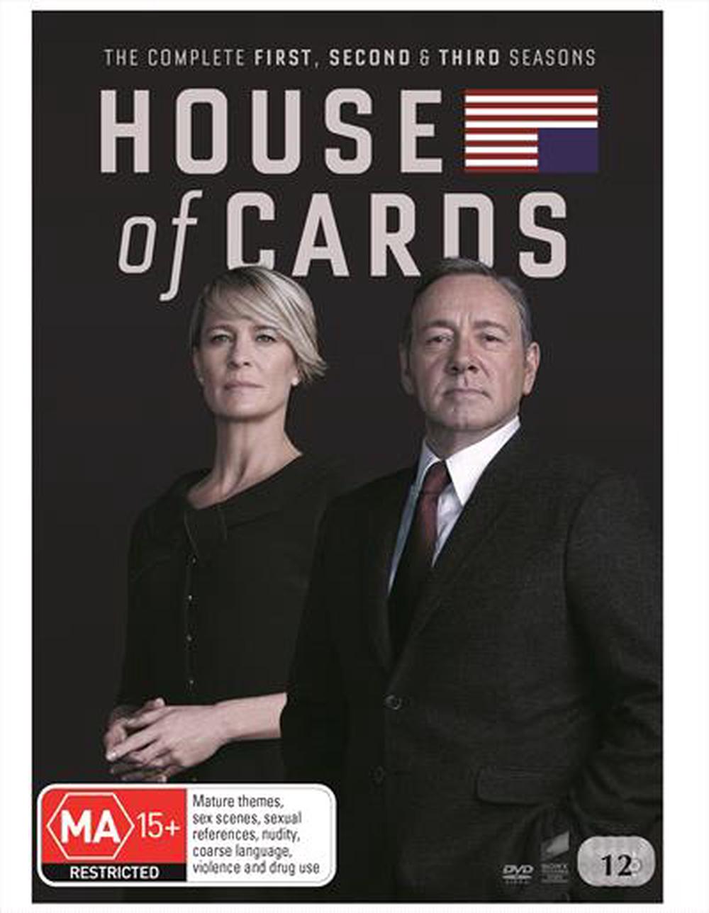 House Of Cards Season 1 3 Boxset Dvd Buy Online At The Nile