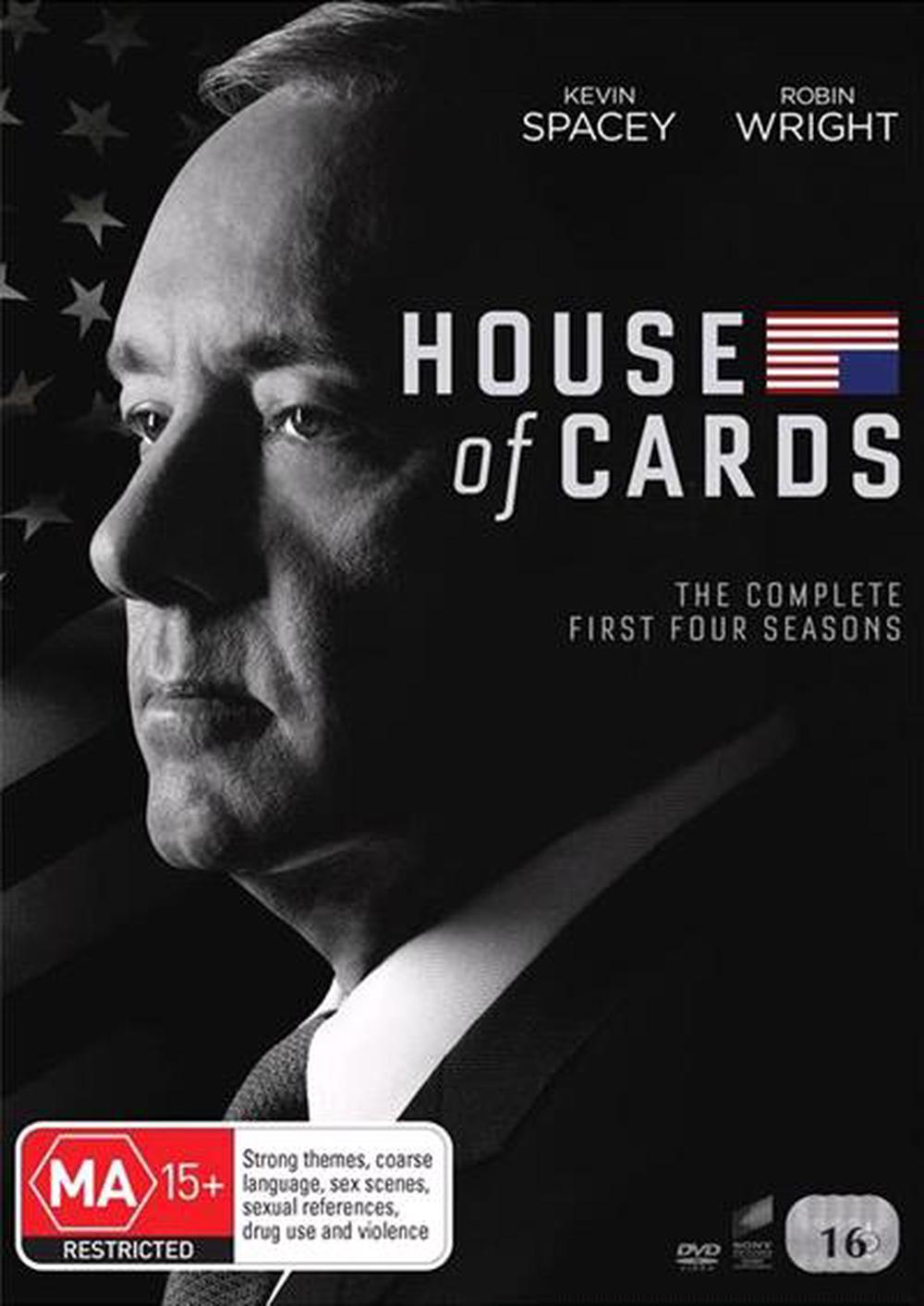 House Of Cards Season 1 4 Boxset Dvd Buy Online At The Nile