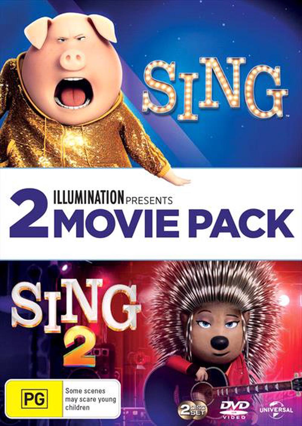 Sing / Sing 2 | 2 Movie Franchise Pack, DVD | Buy online at