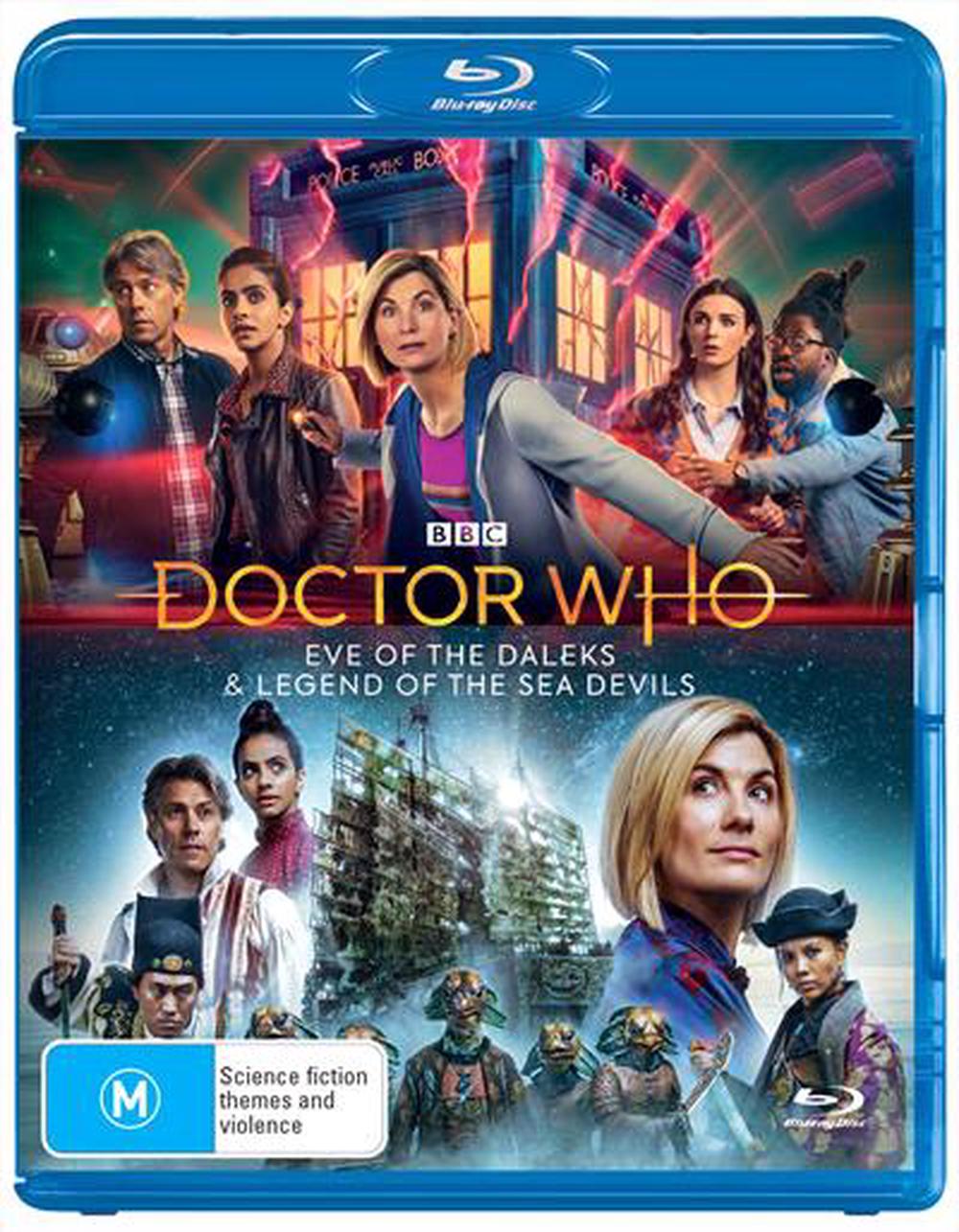 Doctor Who Eve Of The Daleks Legend Of The Sea Devils Blu Ray