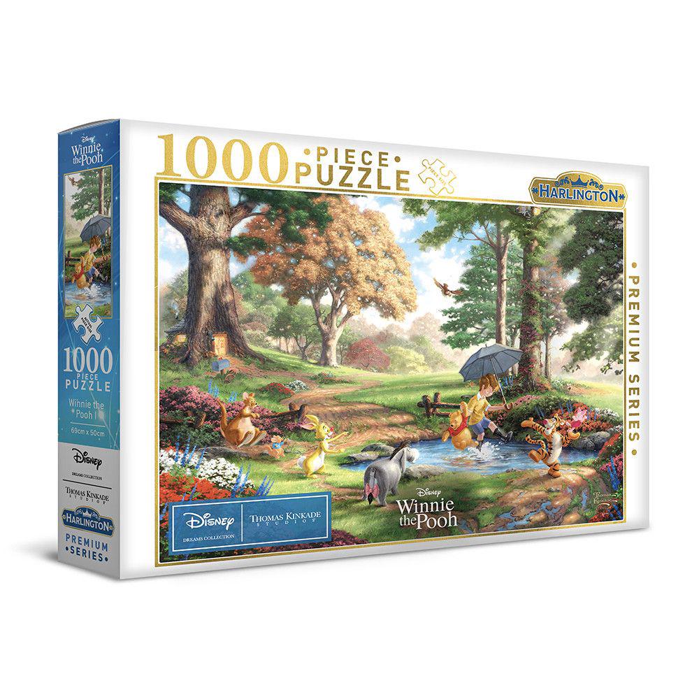 Harlington Thomas Kinkade Disney Winnie the Pooh Puzzle, 1000 Piece, 9317762200656
