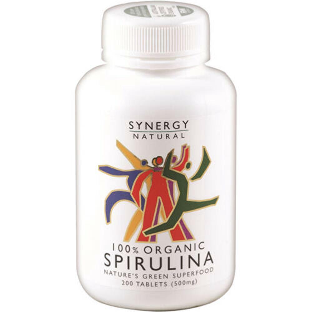 Spirulina, 200 Tablets - 500mg, 9318690000523