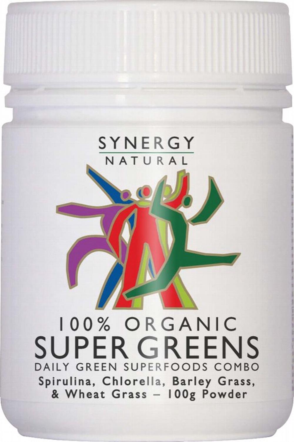 Organic Super Greens Powder - 100g, 9318690004613