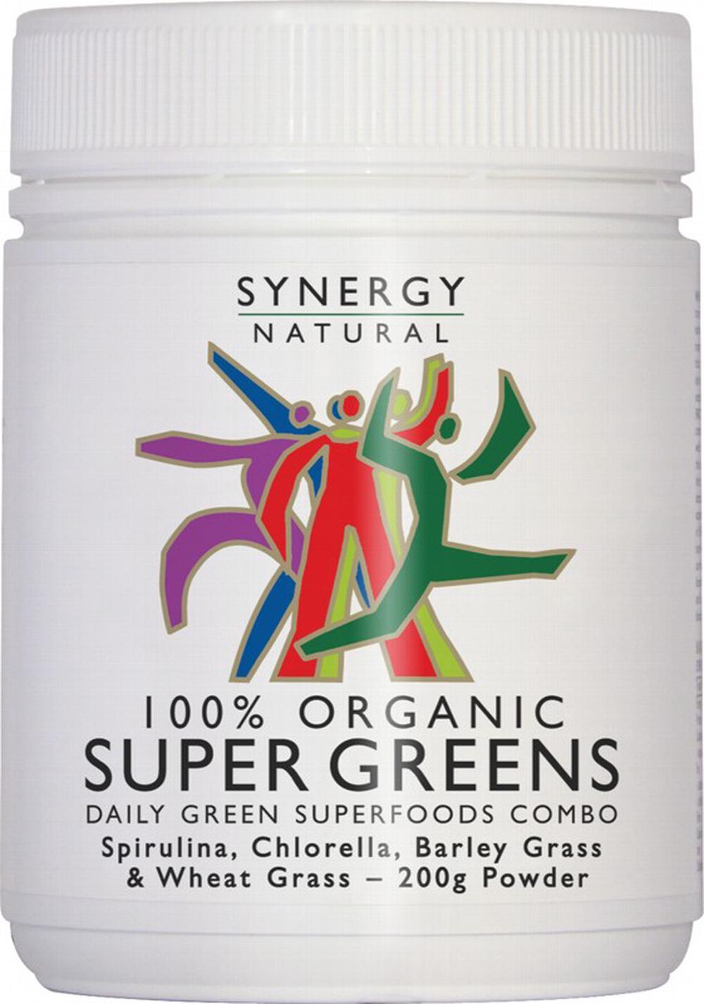 Organic Super Greens Powder - 200g, 9318690004620