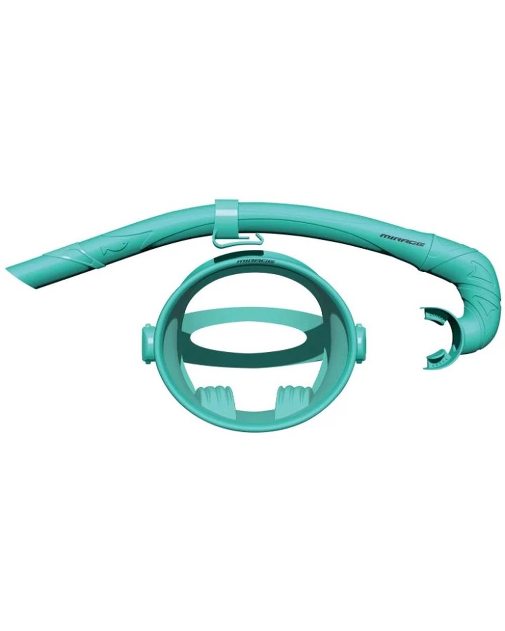Oceania Mask and Snorkel Set (Aqua), 9318701083170