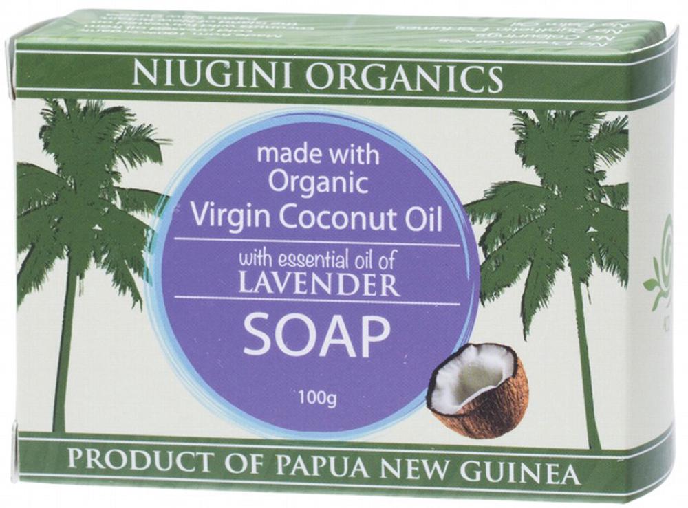 Virgin Coconut Oil Soap (Lavender) - 100g, 9318816913119