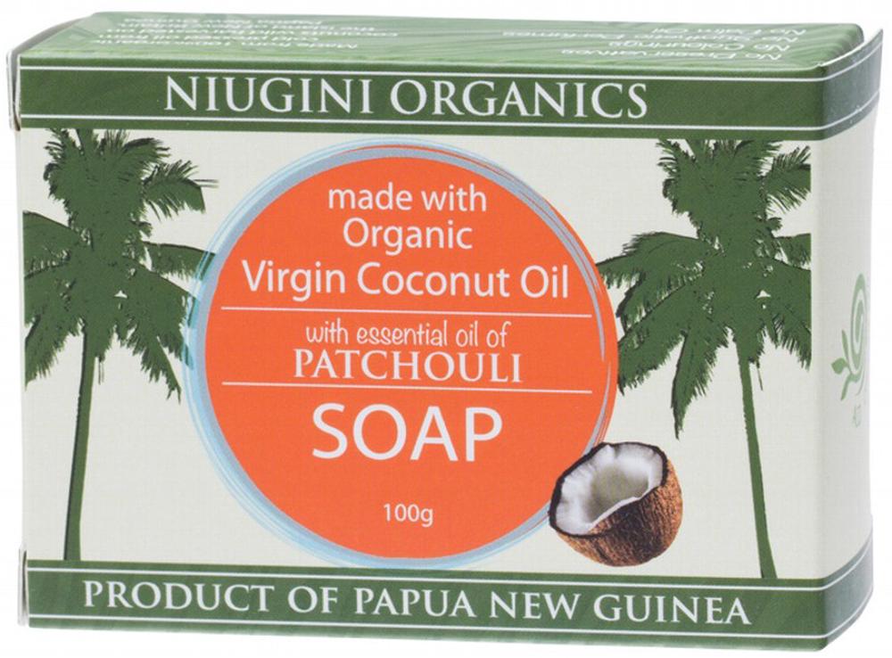 Virgin Coconut Oil Soap (Patchouli) - 100g, 9318816914116