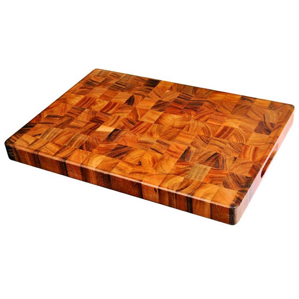 Davis & Waddell Acacia Wood End Grain Cutting Board (Natural