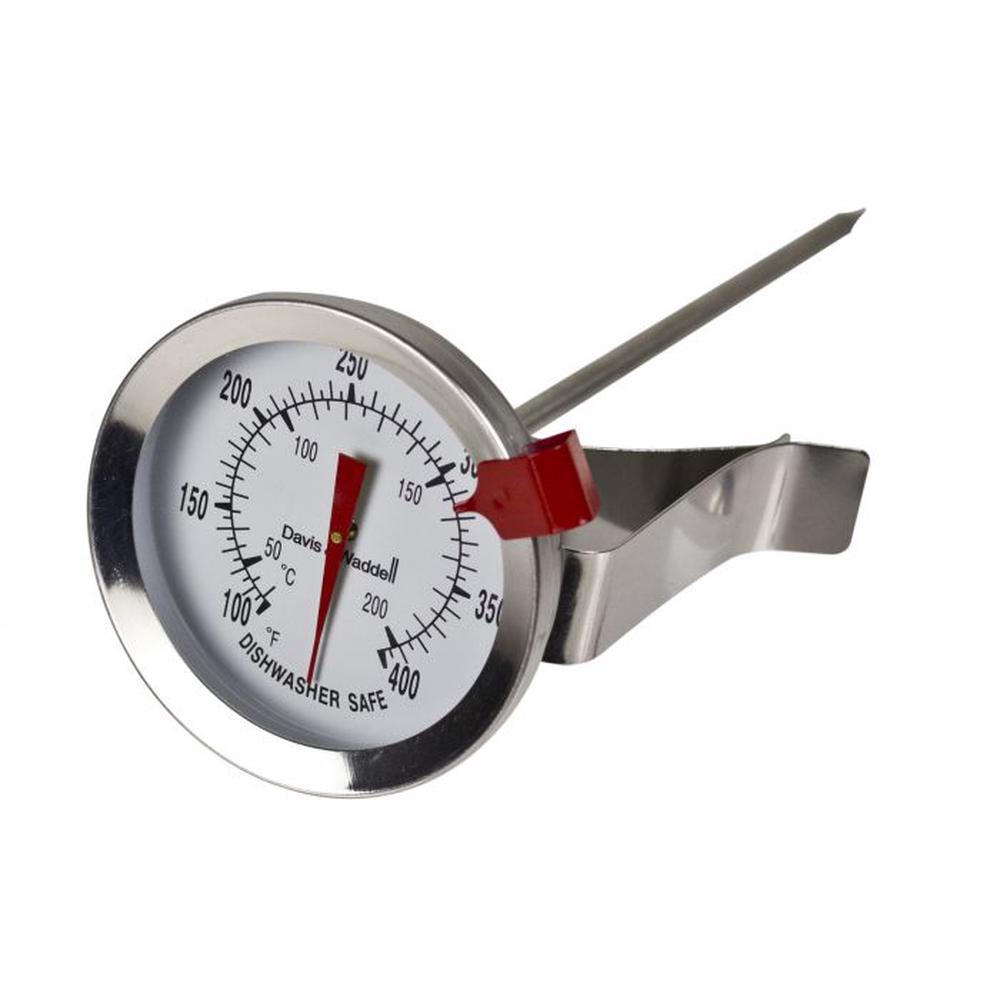 Davis & Waddell Candy/Deep Fry Thermometer (Stainless Steel/Glass