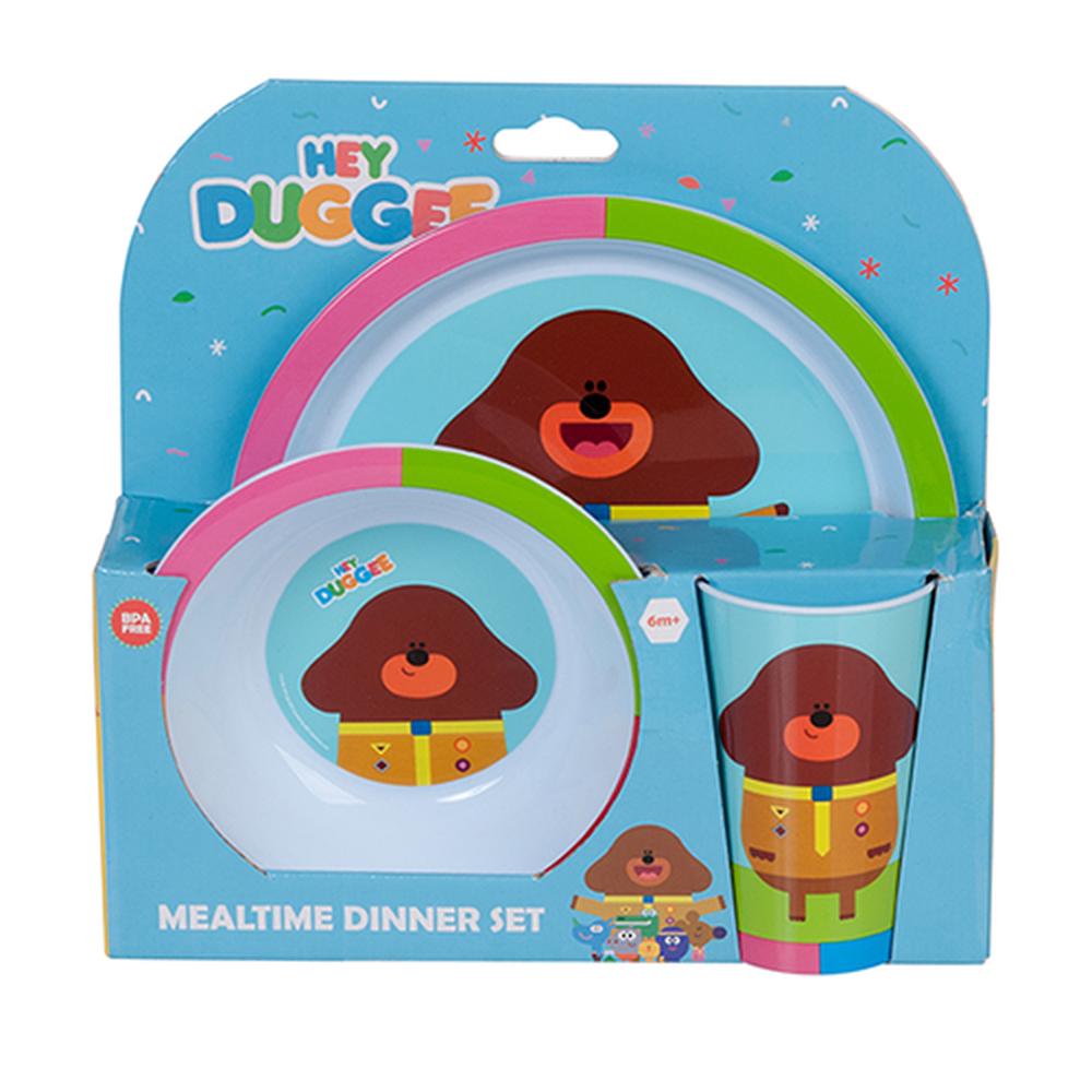 hey duggee plate set